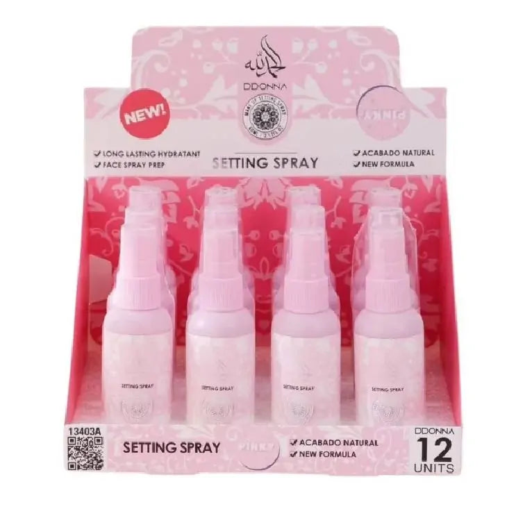 Fijador maquillaje en spray Pinky - D'DONNA