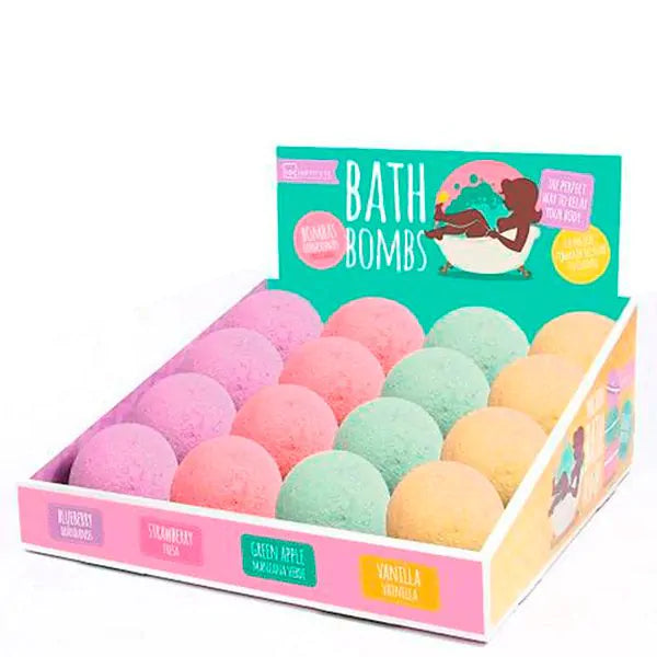 Bombas de Baño Relajantes IDC Institute | 4 Aromas Frutales