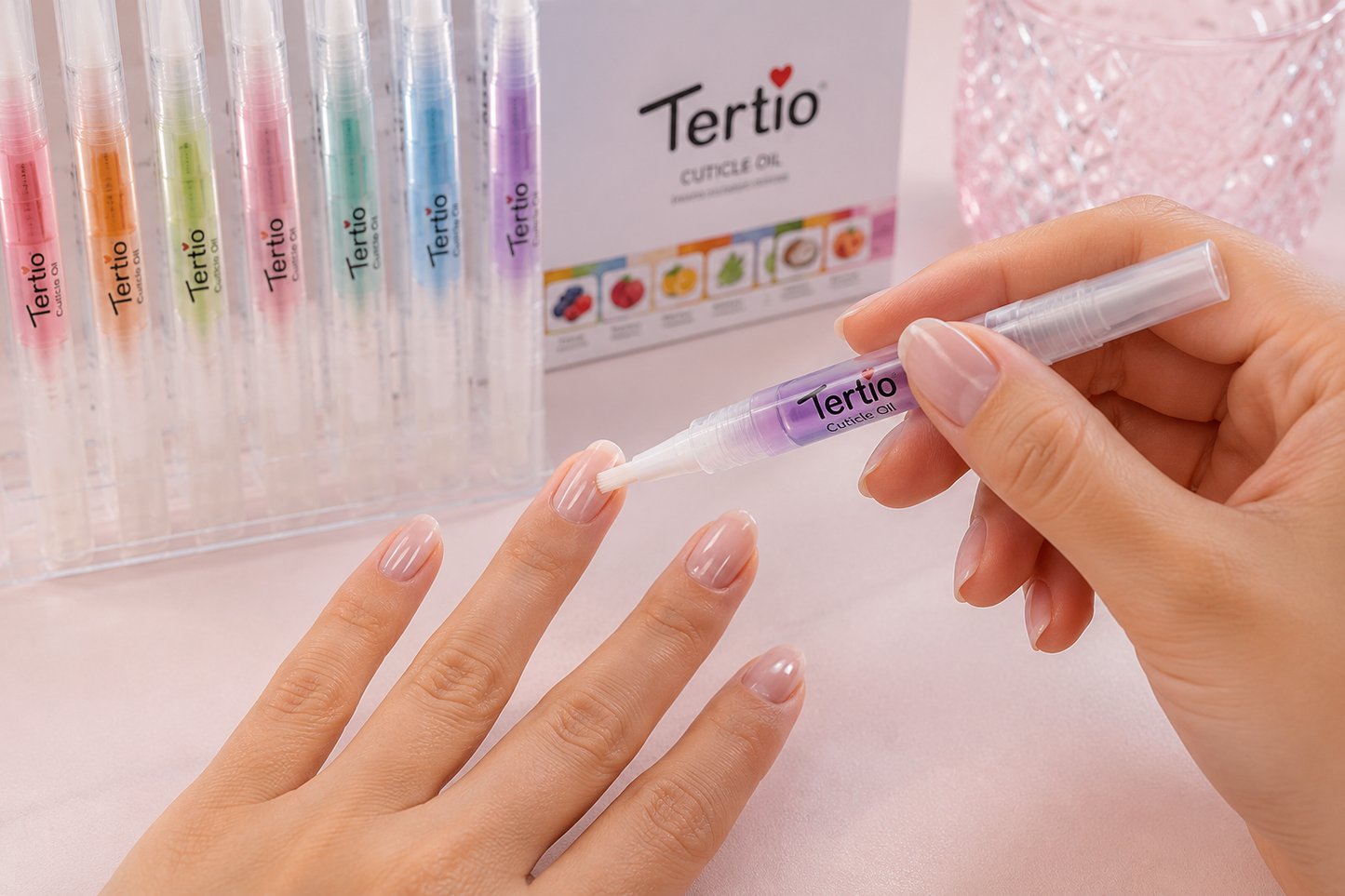 Aceite para Cutículas forma pincel - TERTIO