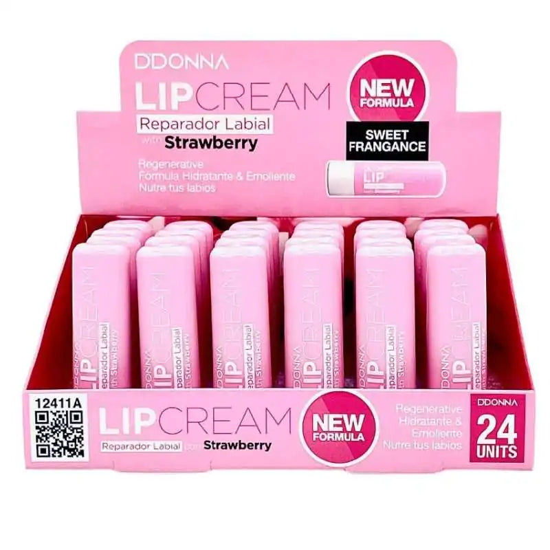 Lipcare Bálsamo labial con fresa - D'DONNA
