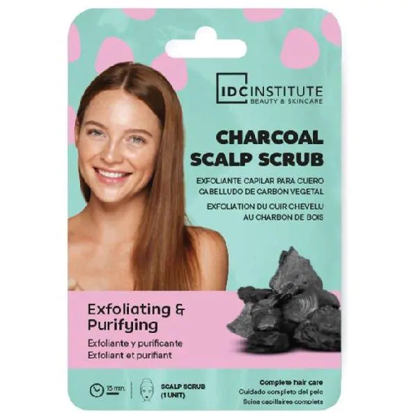 Mascarilla exfoliante de carbón para el cabello - IDC INSTITUTE