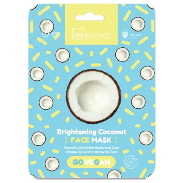 Mascarilla Facial Iluminadora de Aceite de Coco Vegana – IDC Institute