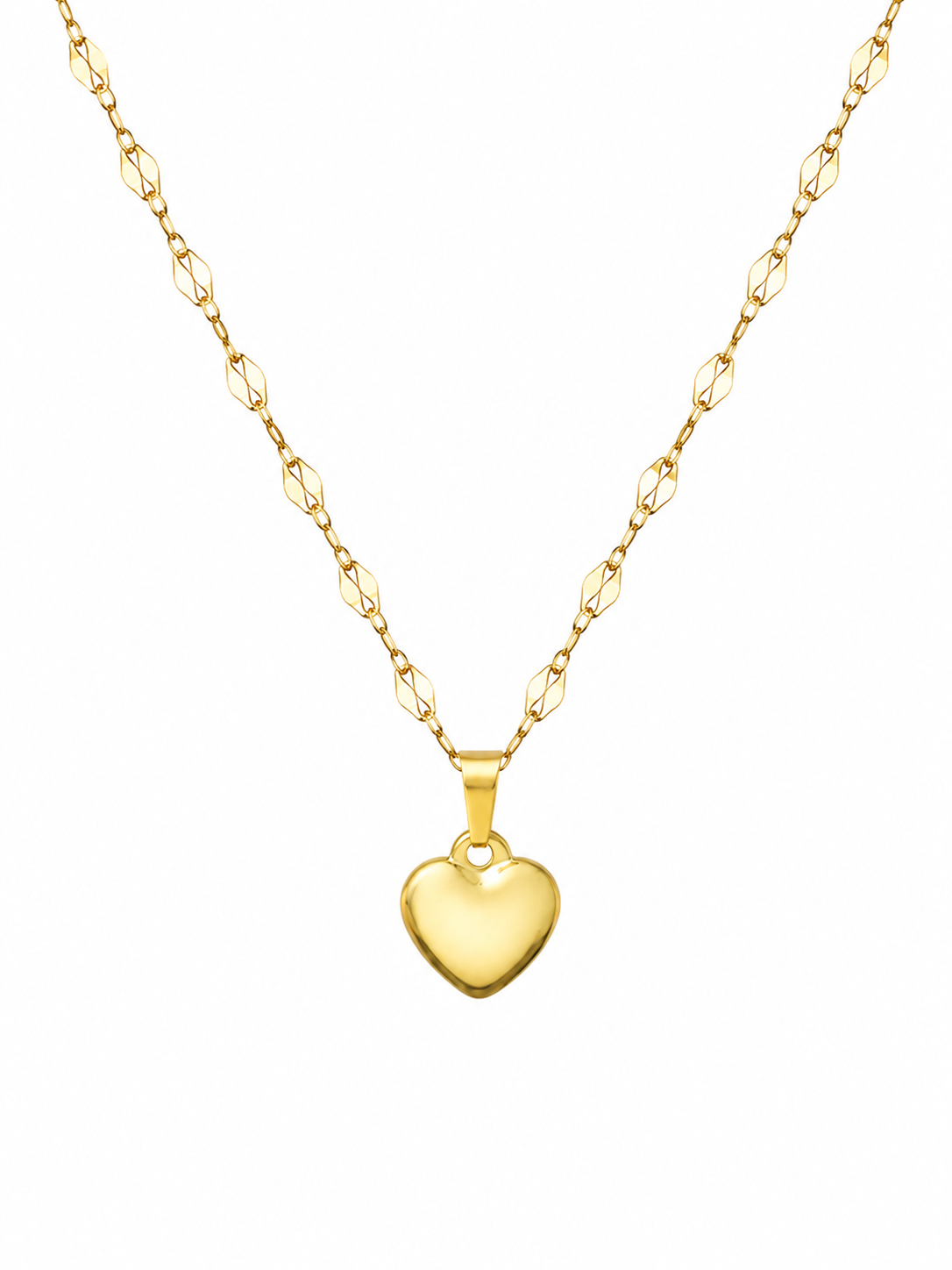 Collar Corazón Glow | Acero Inoxidable 304 Chapado en Oro