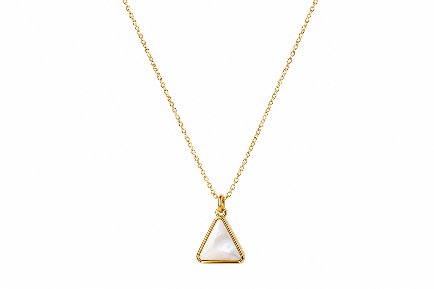 Collar Esencia Nácar Dorado | Colección Tesoros de Verano