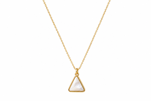 Collar Esencia Nácar Dorado | Colección Tesoros de Verano