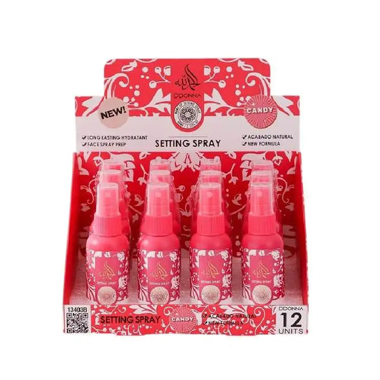 Fijador maquillaje en spray Candy - D'DONNA