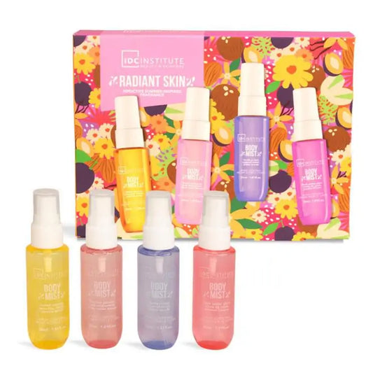 Pack 4 aromas Bruma Corporal *Radiant Skin Body Mist* - IDC INSTITUTE