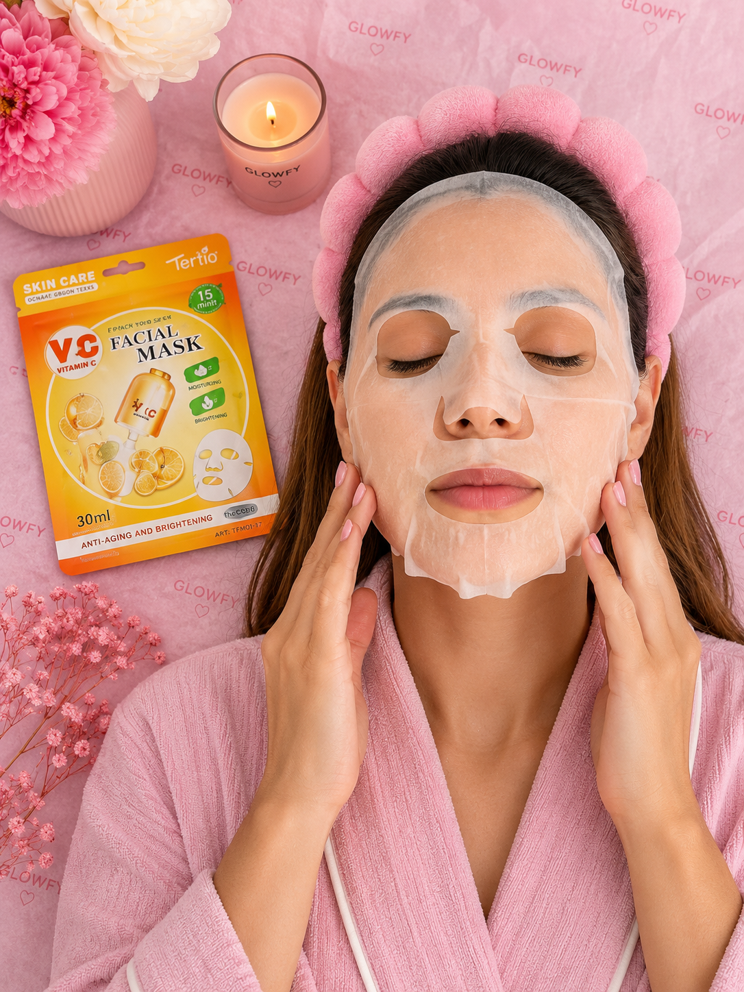 Mascarilla Facial Vitamina C Iluminadora 30ml | TERTIO Paris