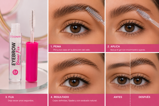 Máscara de cejas EYEBROW GEL BROW FIX - D'DONNA