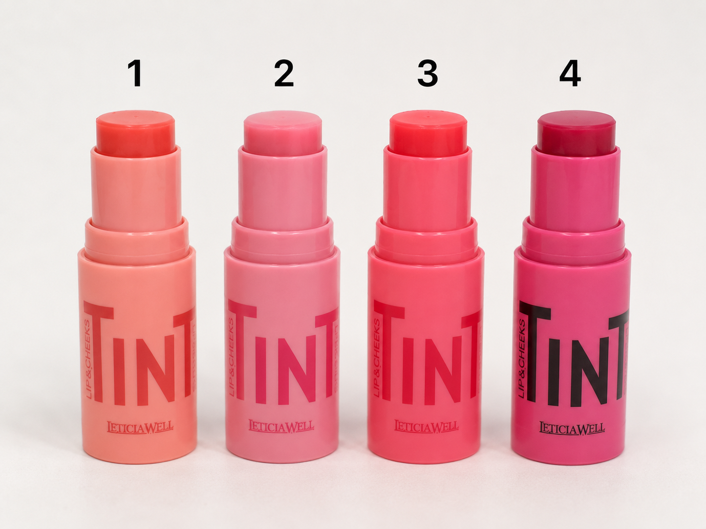 Tinte para labios y mejillas textura GELATINA - TINT