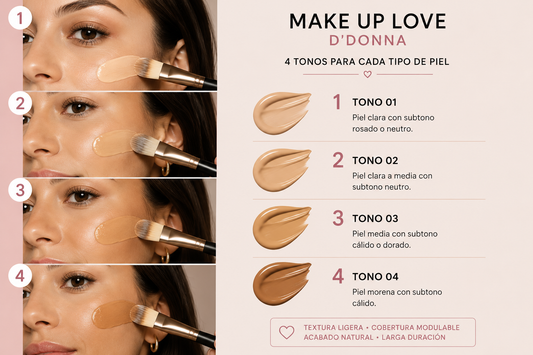 Base de maquillaje MAKE UP LOVE - D'DONNA
