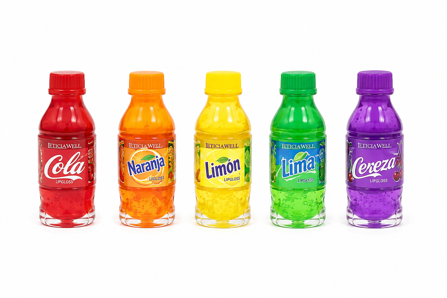 Lipgloss en forma de botella de refresco - LETICIA WELL