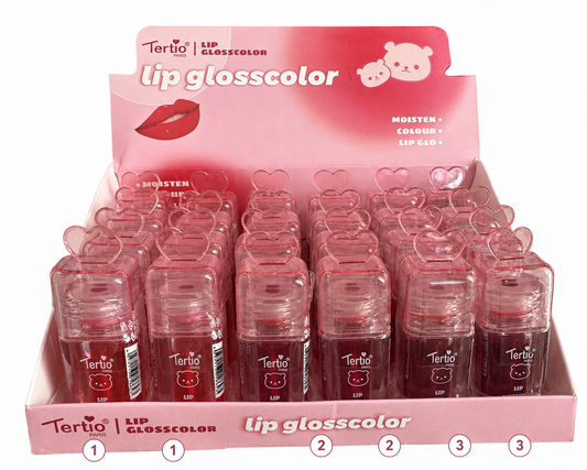 Brillo labial con color y efecto hidratante - TERTIO