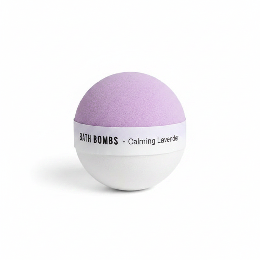 Bomba de Baño Pure Energy Lavender fondo blanco