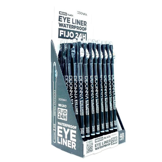 Perfilador de Ojos EYE LINER WATERPROOF BLACK - D'DONNA