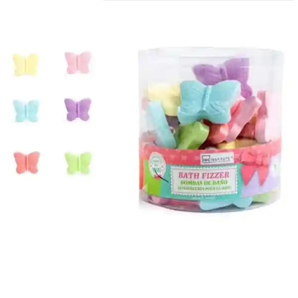 Bombas de Baño Mariposa IDC Institute | Bath Fizzers Pastel