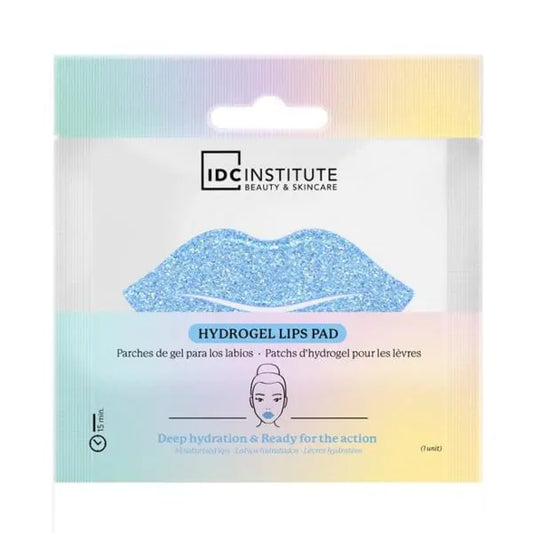 Parches Labios GLITTER LIP PAD BLUE - IDC INSTITUTE