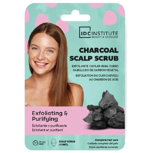 Mascarilla exfoliante de carbón para el cabello - IDC INSTITUTE