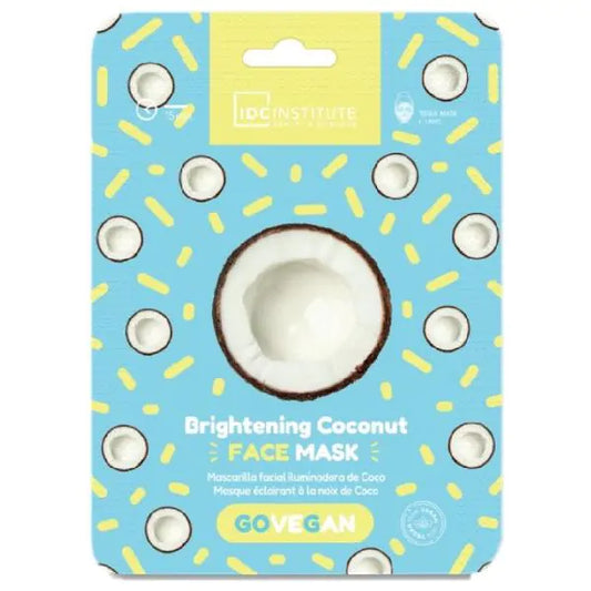 Mascarilla Facial Iluminadora de Aceite de Coco Vegana – IDC Institute