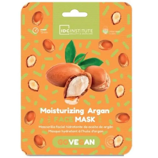 Mascarilla Facial Hidratante de Aceite de Argán Vegana 25 ml – IDC Institute