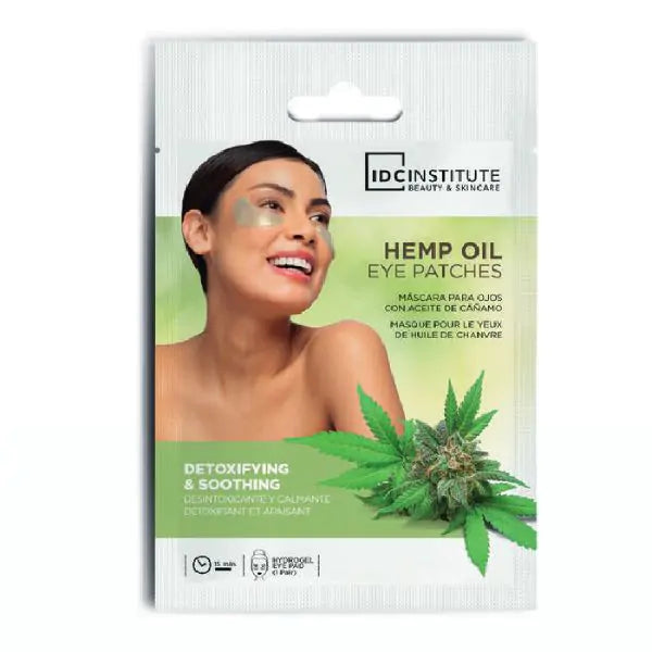 Parches de Hidrogel Contorno de Ojos con Aceite de Cáñamo – IDC Institute