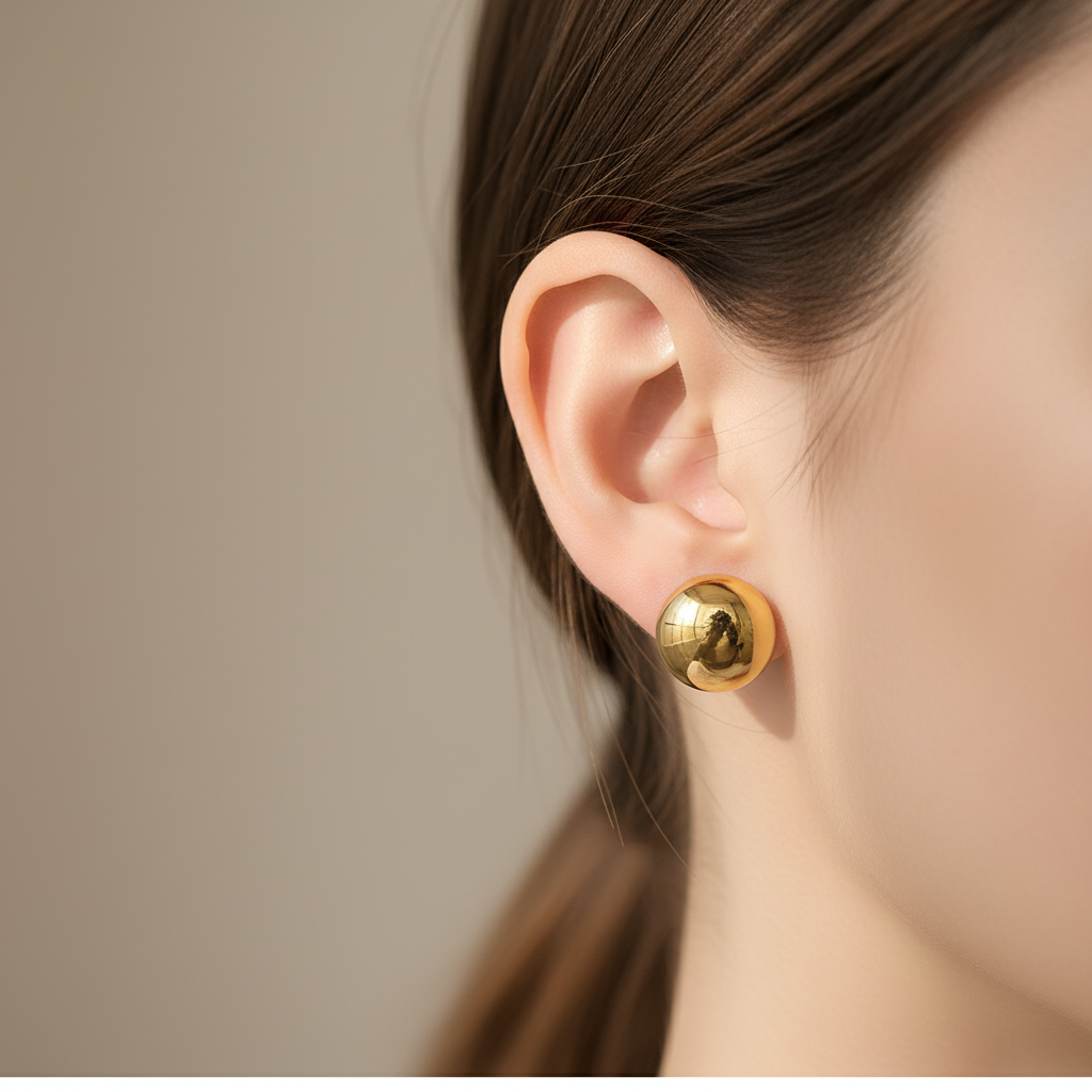 Set de Pendientes Geométricos Dorados | Pack 6 Piezas