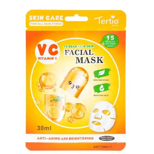 Mascarilla Facial Vitamina C Iluminadora 30ml | TERTIO Paris